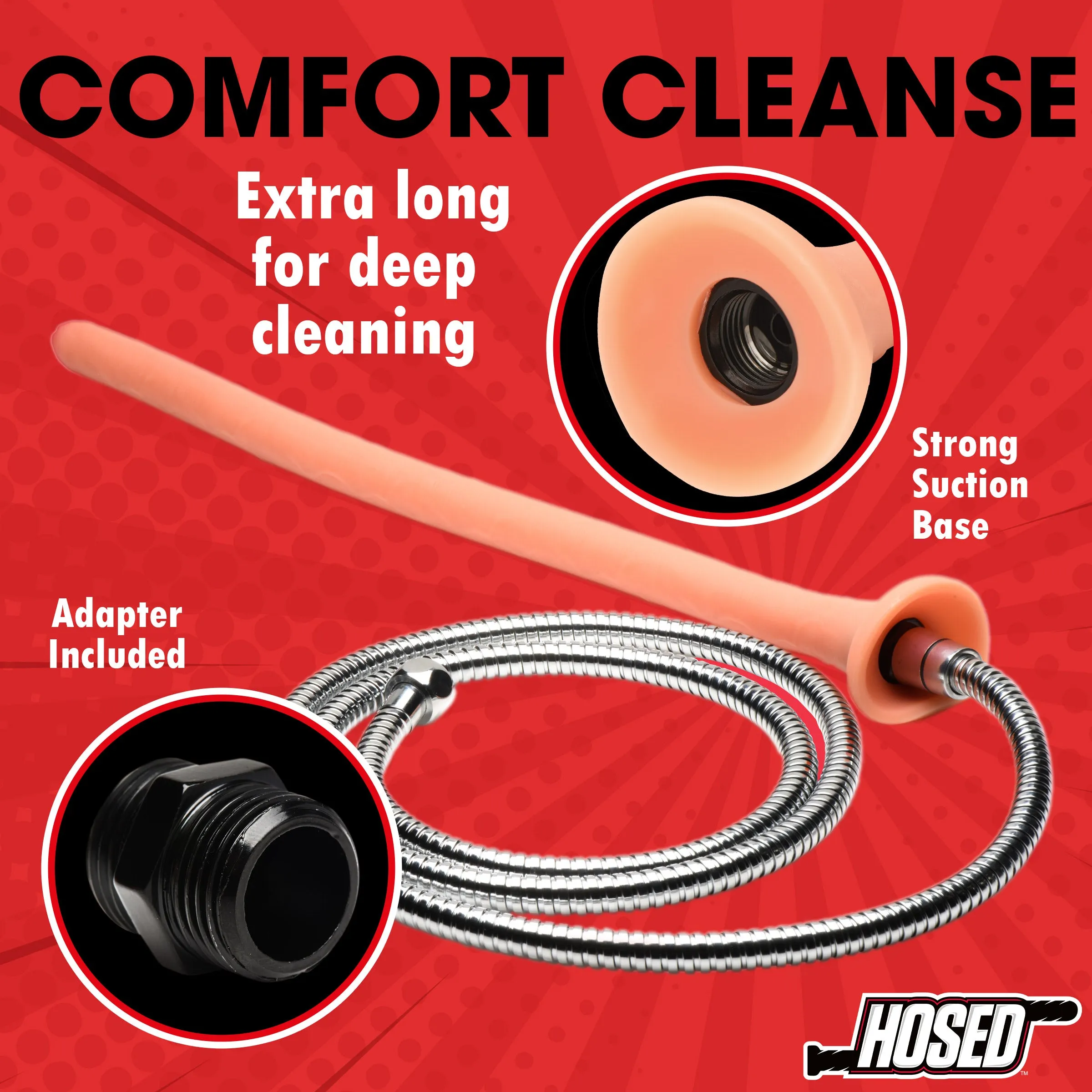 19 Slim Silicone Enema Hose