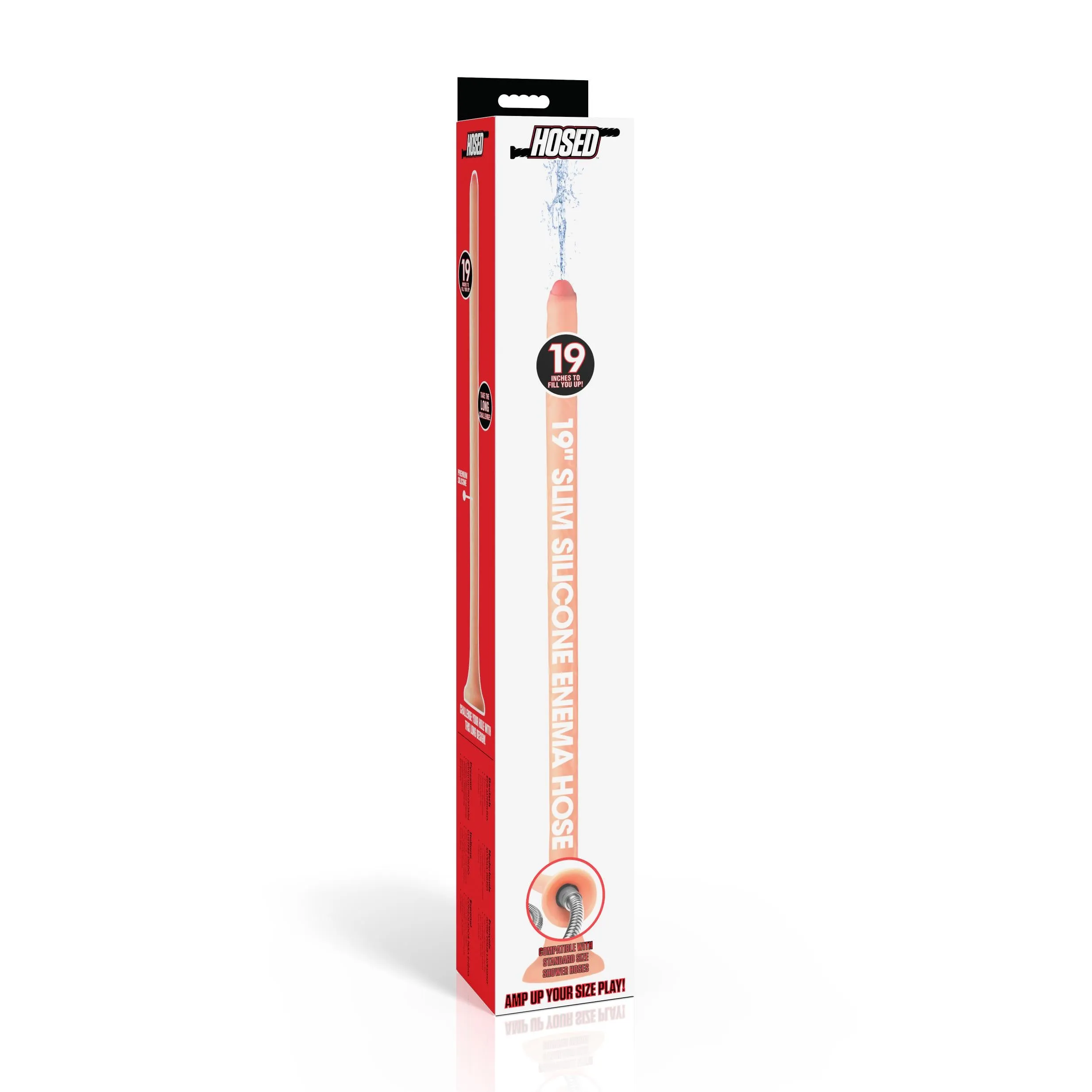 19 Slim Silicone Enema Hose