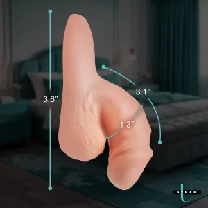 3.6 Silicone Packer Dildo - Light