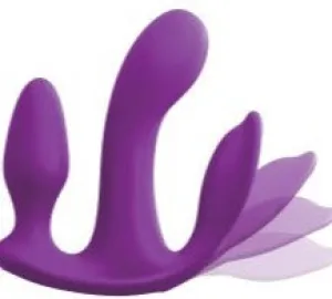 3Some Total Ecstasy | G-Spot | Clit | Anal | Medical Grade | 3 motors | Remote Control