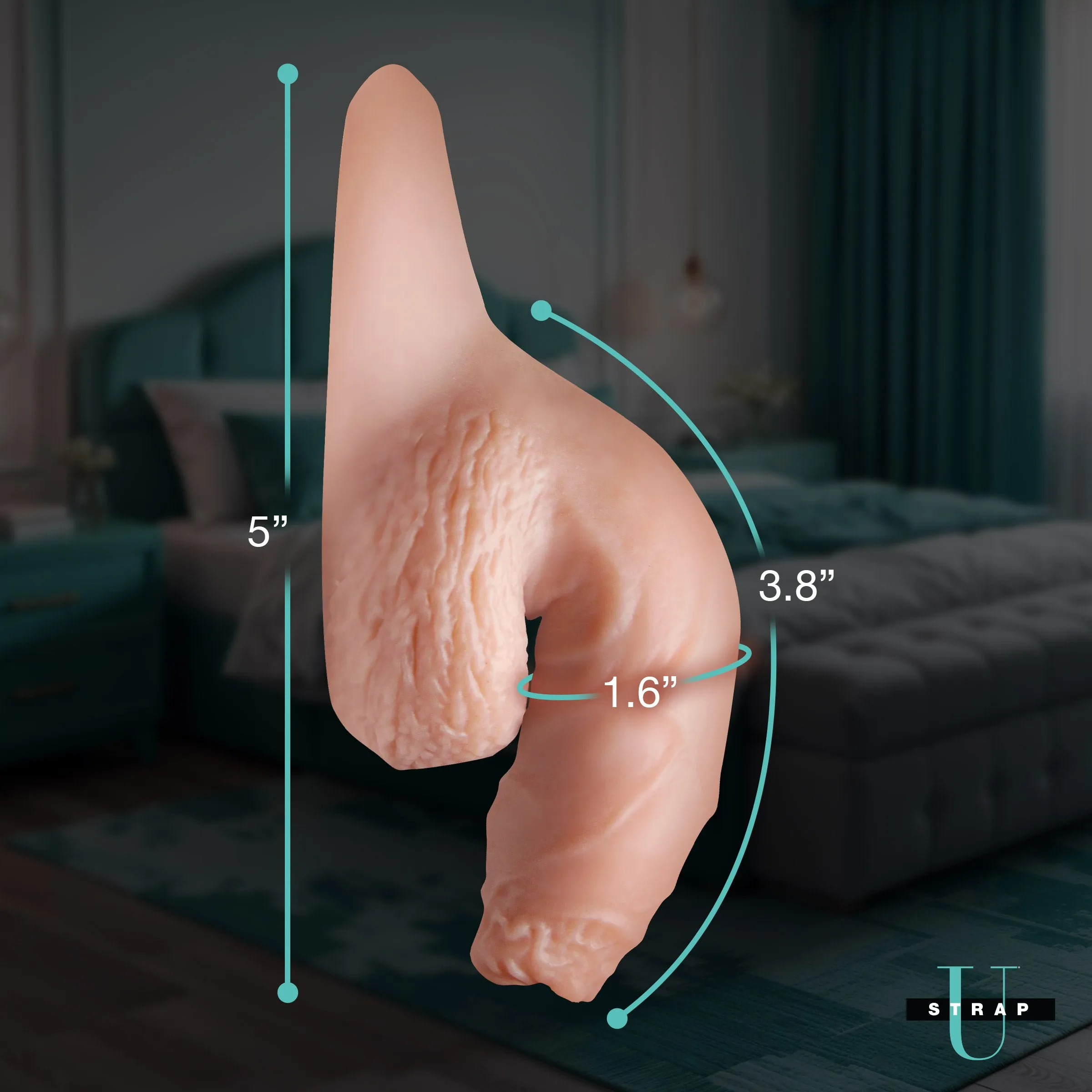 5.1 Uncut Silicone Packer Dildo - Light