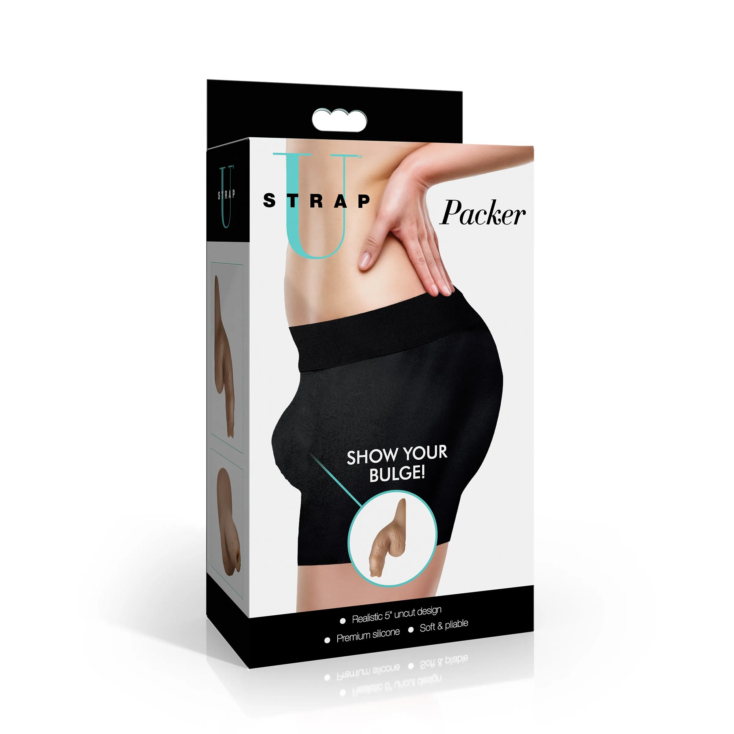 5.1 Uncut Silicone Packer Dildo - Medium