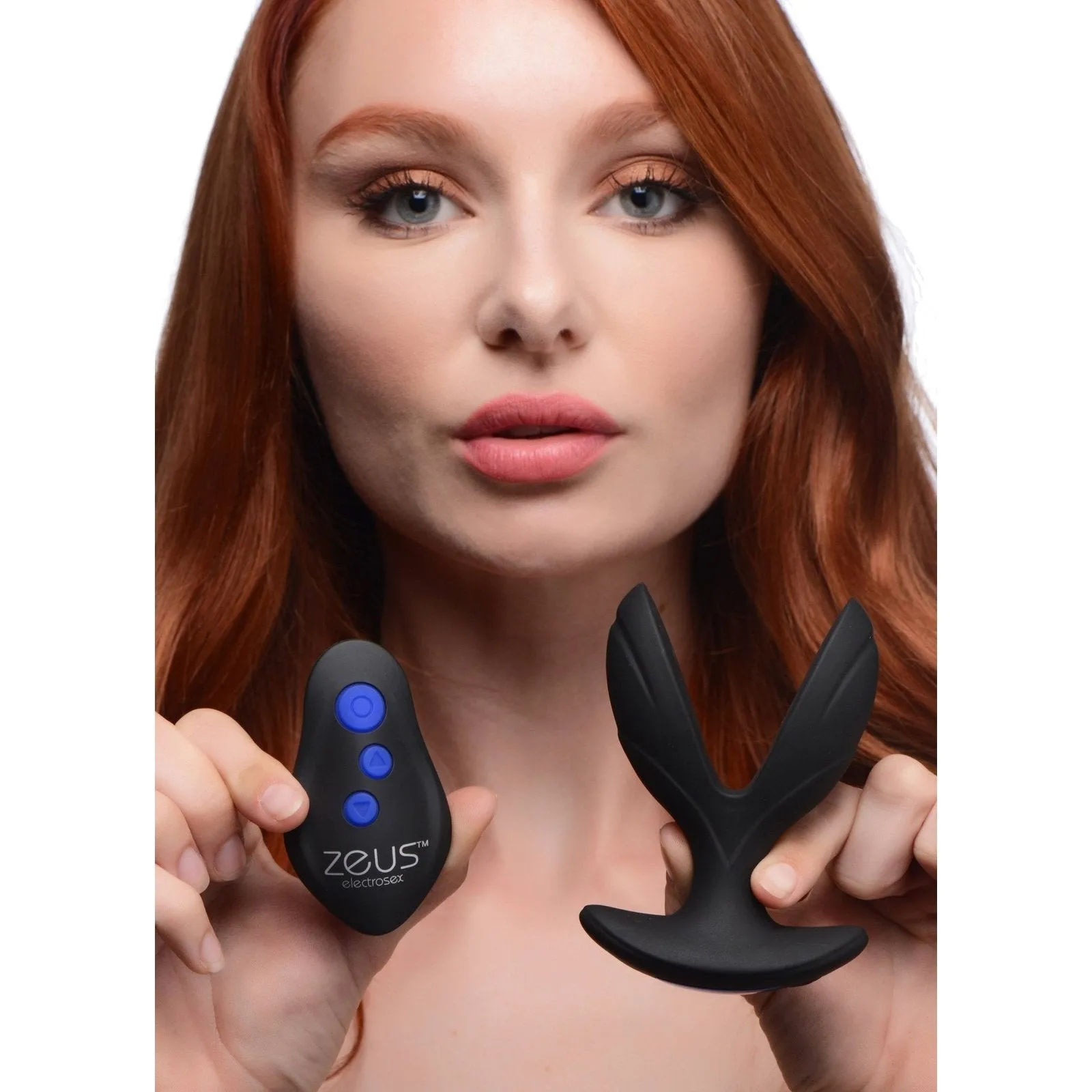64x Electro-spread Vibrating And Estim Silicone Butt Plug