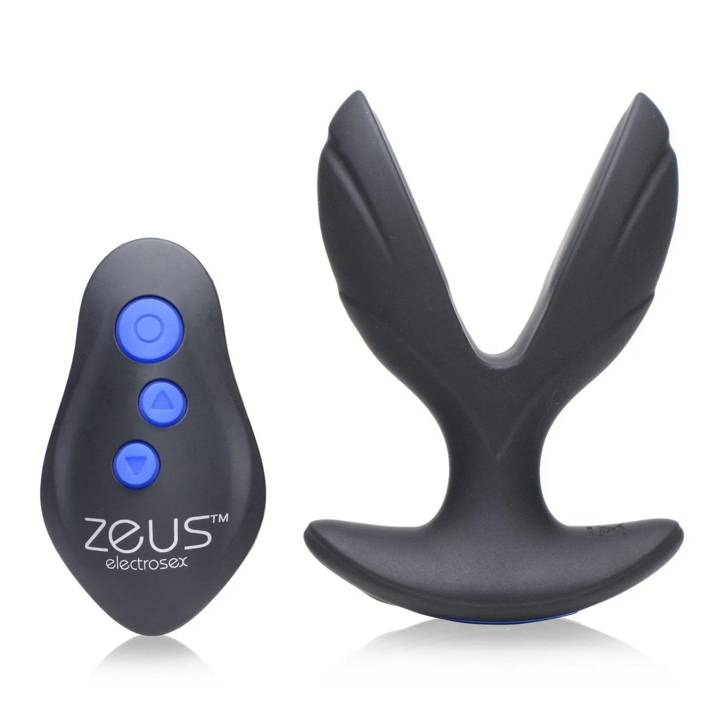 64x Electro-spread Vibrating And Estim Silicone Butt Plug