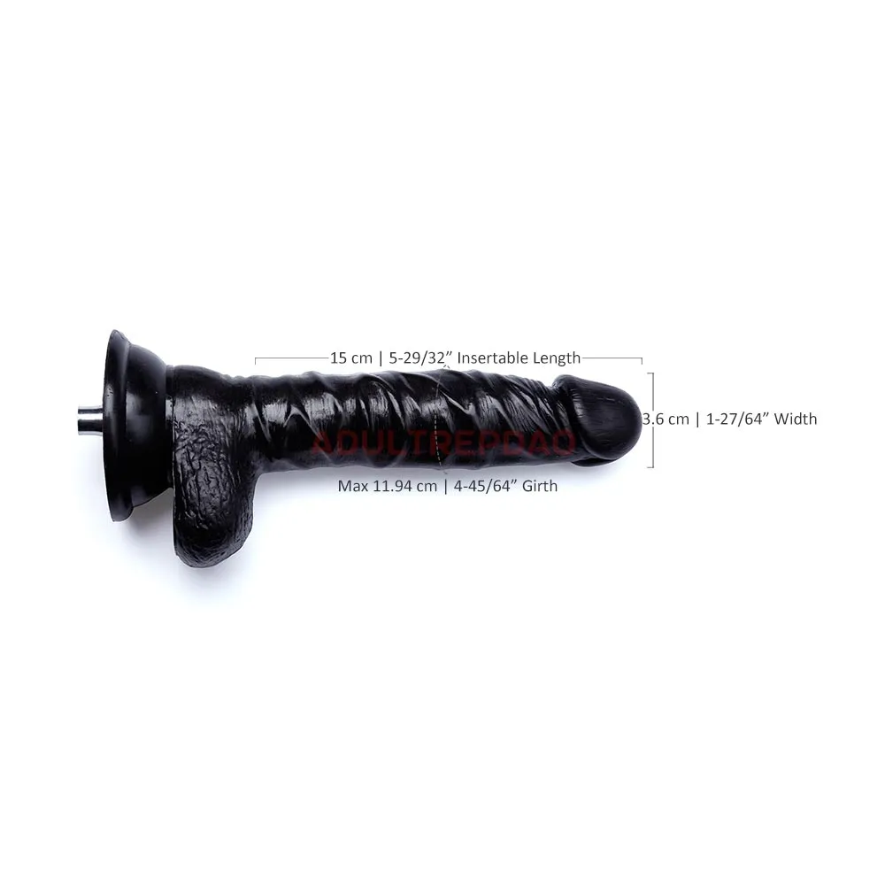 8.27-inch Ultra Realistic Dildo Attachment for Lustti Sex Machines