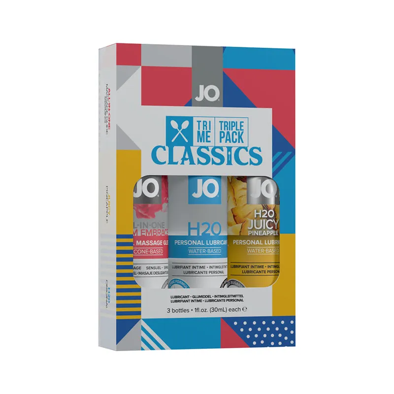 A Lube Sampler Pack by JO - Massage. H2O. Pineapple