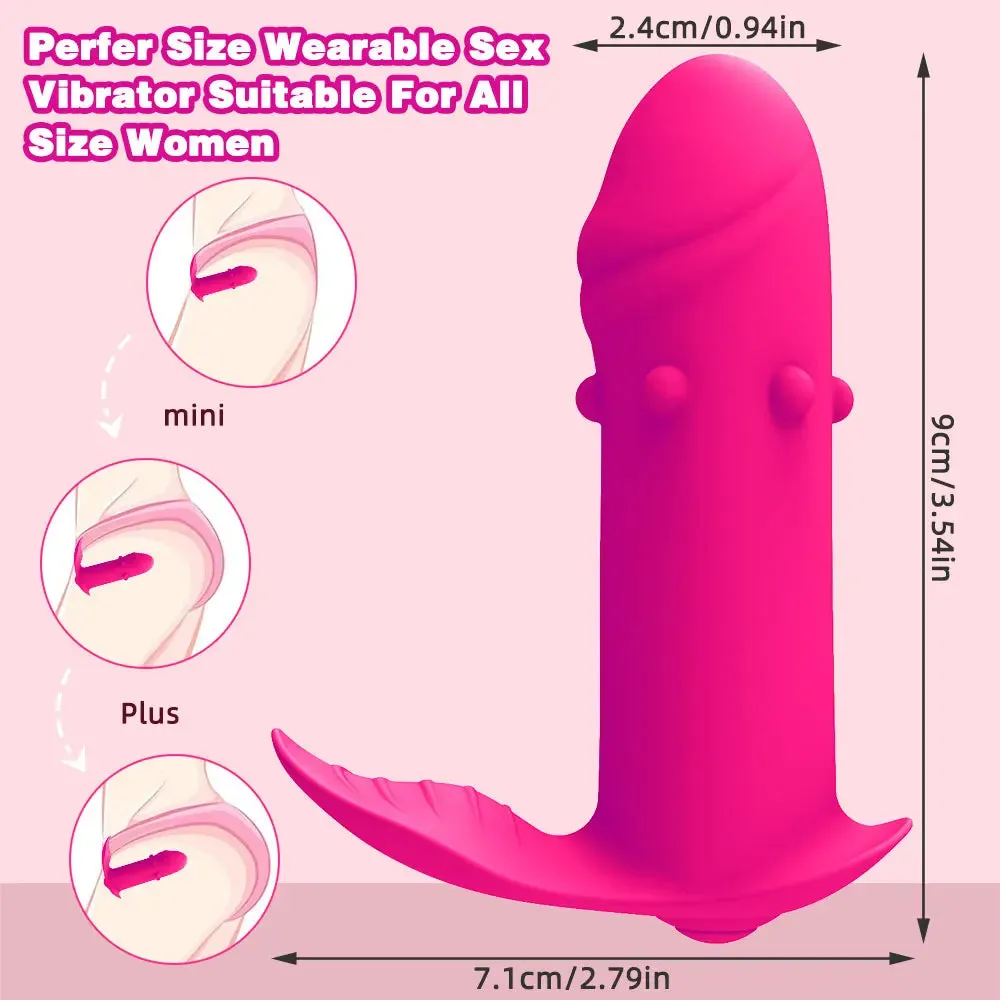 APP Control Anal Dildo Panty Vibrator - Vibrating Butt Plug Female Sex Toy
