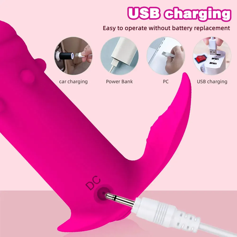APP Control Anal Dildo Panty Vibrator - Vibrating Butt Plug Female Sex Toy