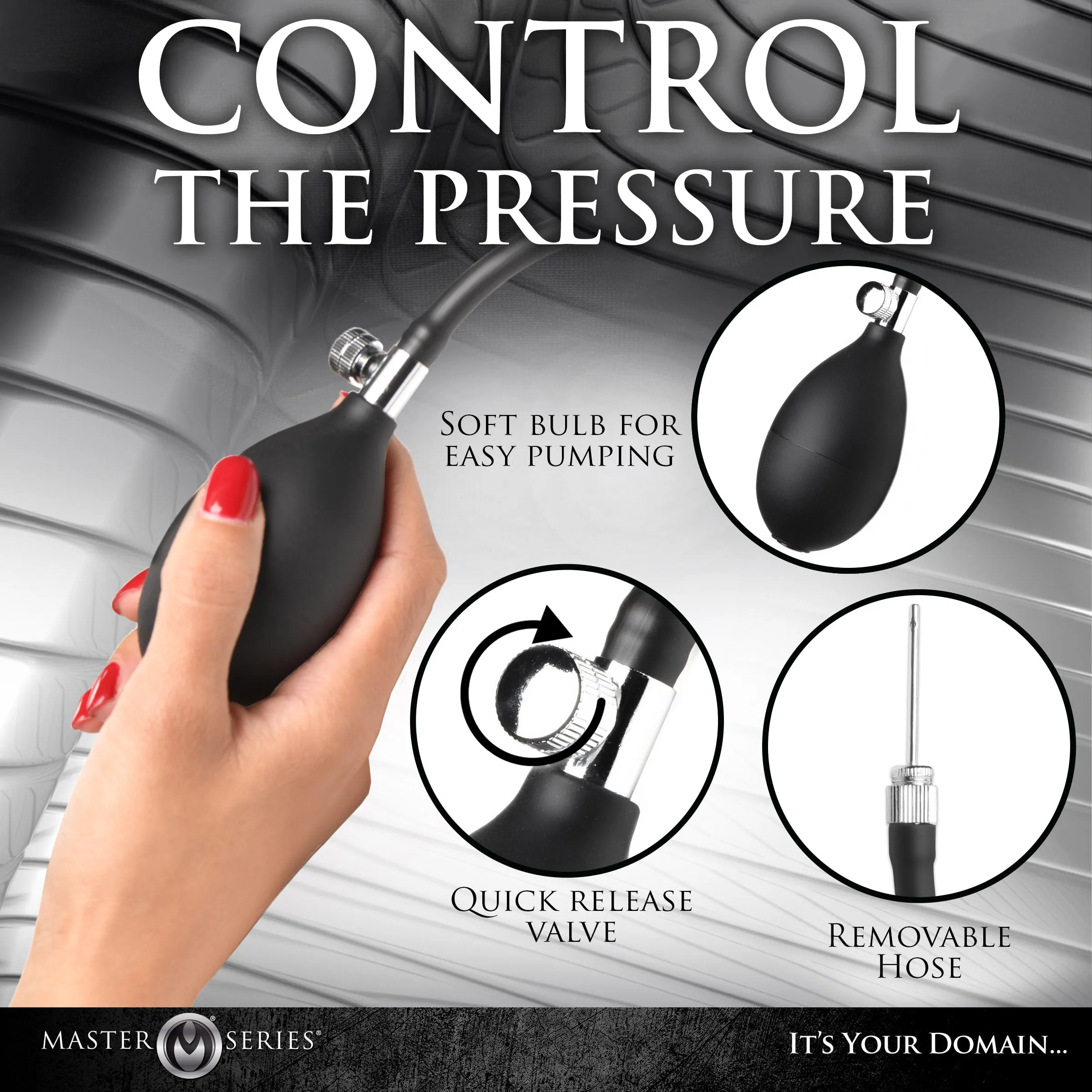 Ass Rattler Inflatable Anal Plug