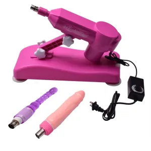 Automatic Sex Machine Masturbator Retractable with two Dildo