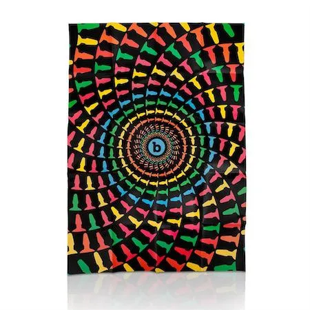 b-Vibe Peace & Love Tie-dye Rimming Plug