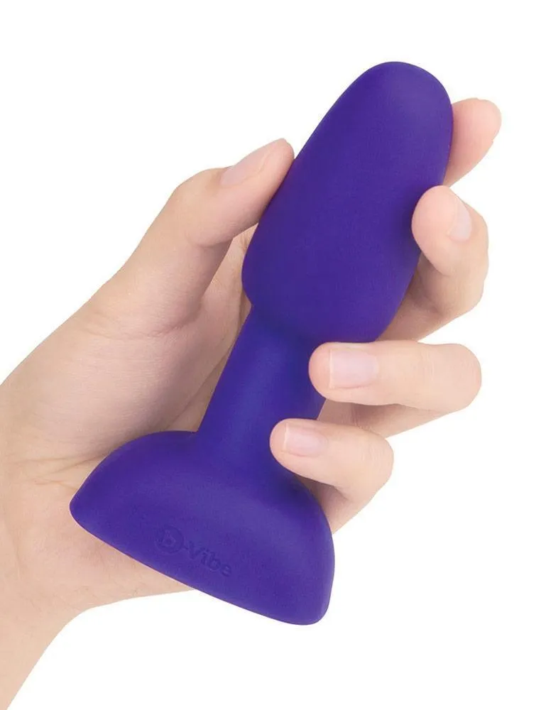 b-Vibe Petite Rimming Butt Plug. Purple