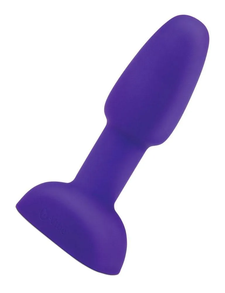 b-Vibe Petite Rimming Butt Plug. Purple