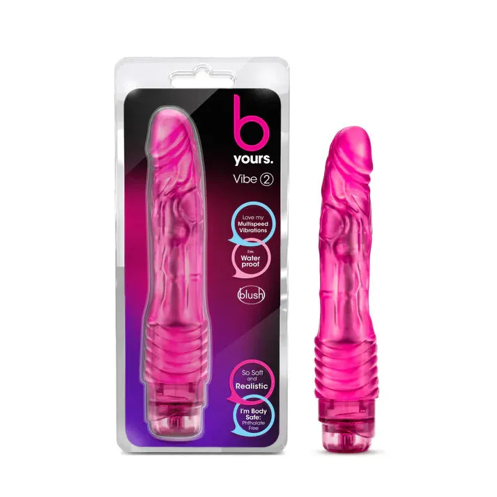 B Yours Realistic Vibrator no 2 7.5 by Blush Novelties