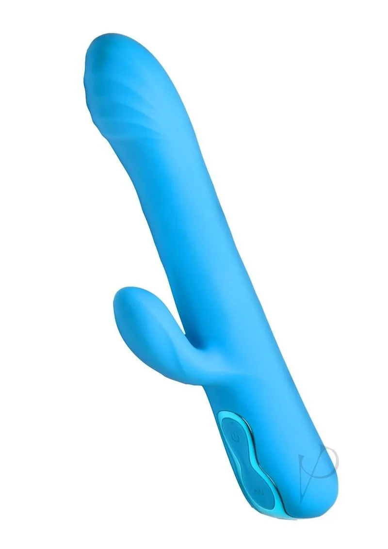Bang Rotating Beaded Rabbit Vibe Blue