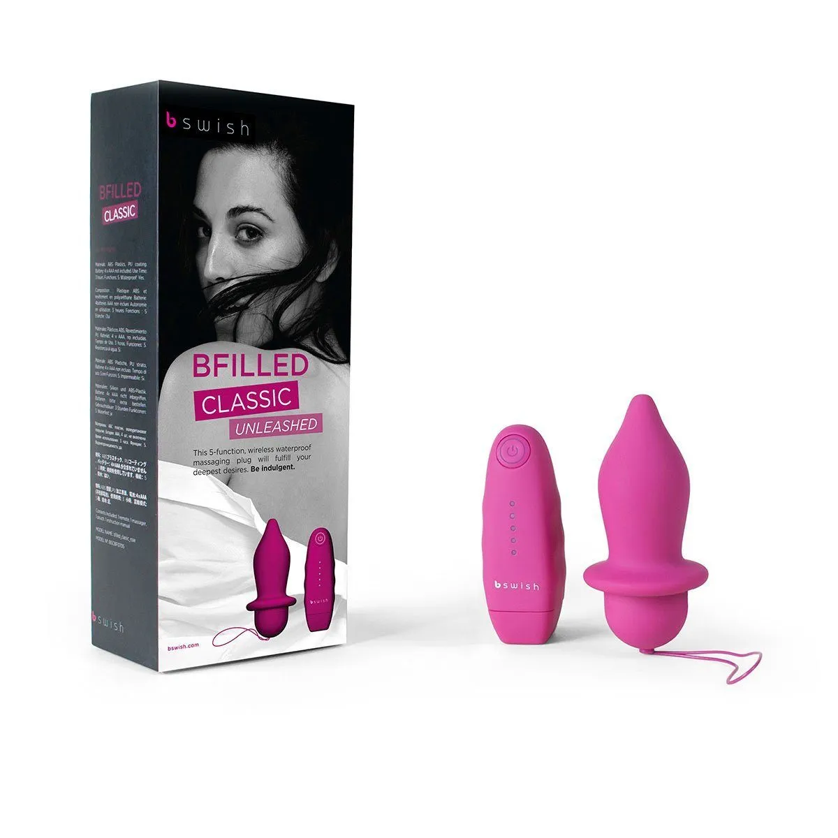 Bfilled Classic Remote Vibrating Plug