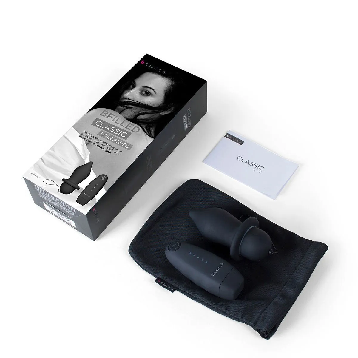 Bfilled Classic Remote Vibrating Plug