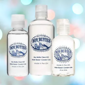 Boy Butter Clear Water-Based Lubricant