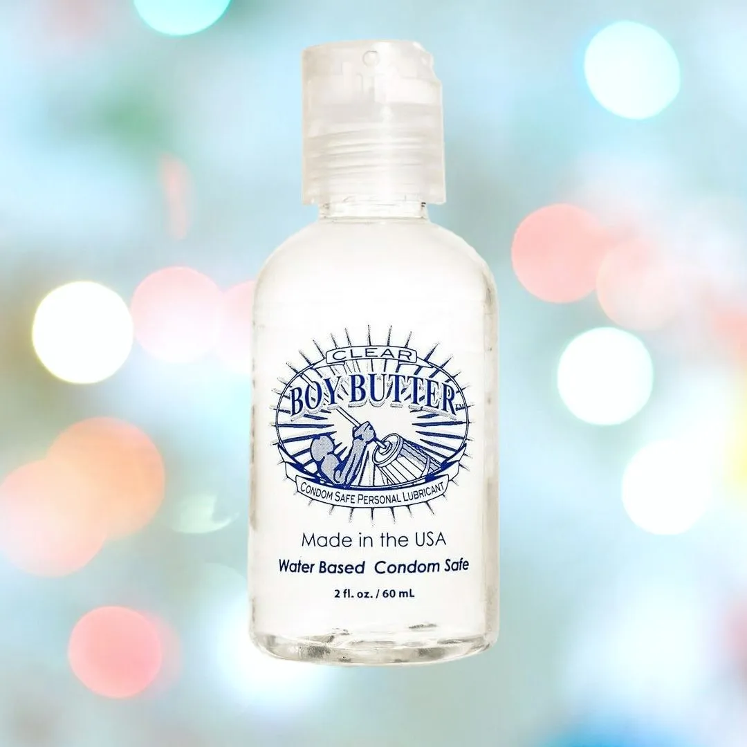Boy Butter Clear Water-Based Lubricant