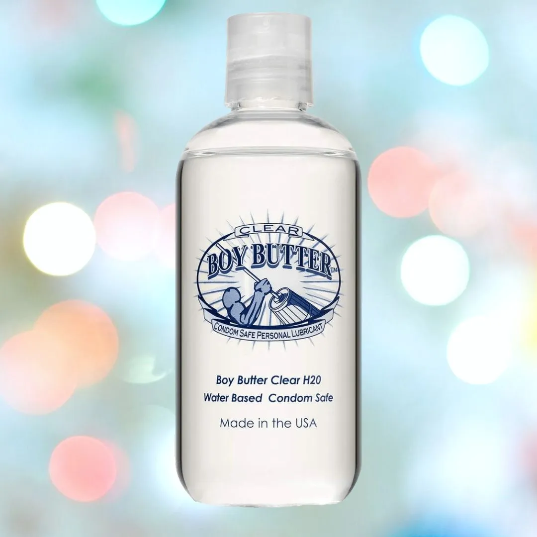 Boy Butter Clear Water-Based Lubricant