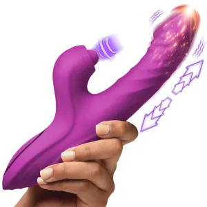 Bumpy Bunny Thrusting & Pulsing Vibrator