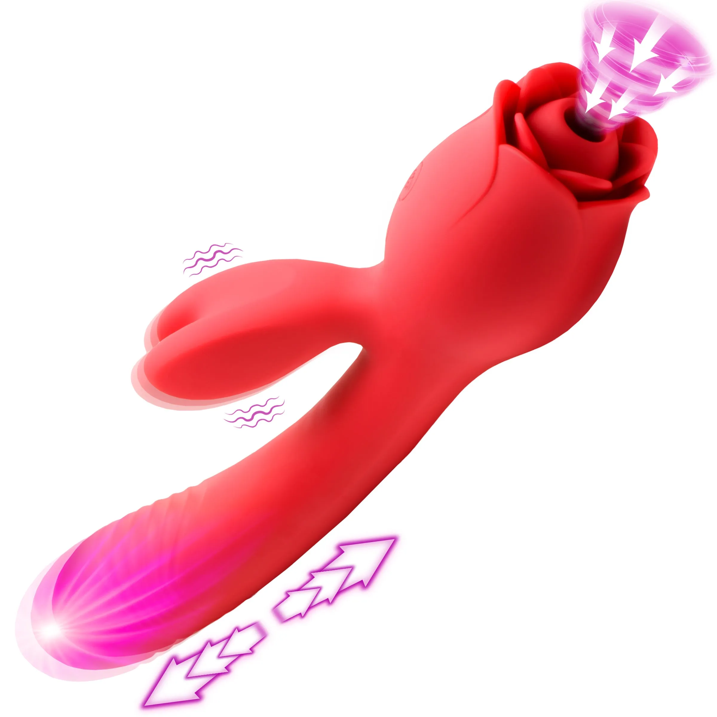 Bunny Sucking And Thrusting Vibrator