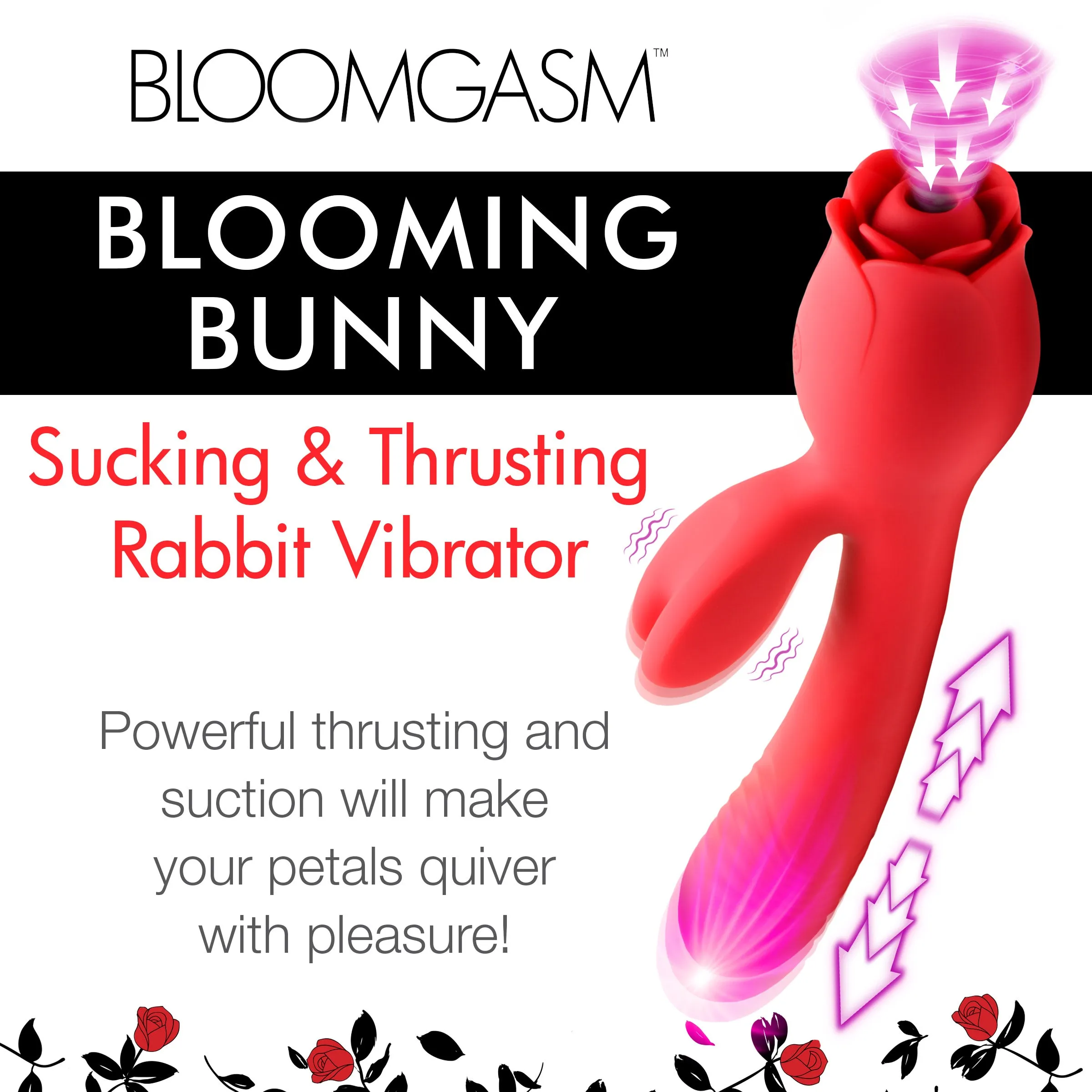 Bunny Sucking And Thrusting Vibrator