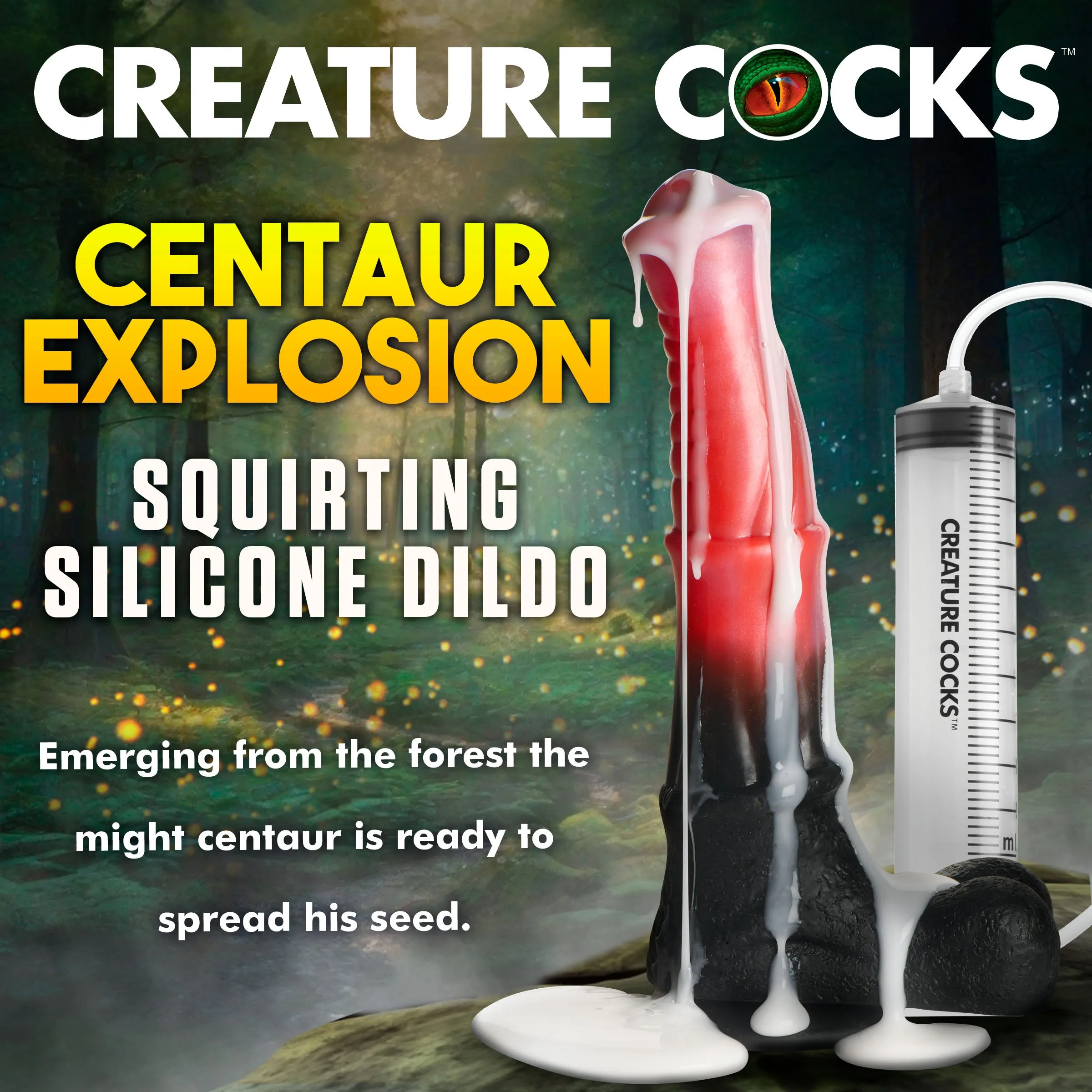Centaur Explosion Squirting Dildo