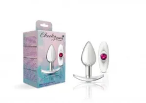 Cheeky Charms Silver Metal Anchor Butt Plug