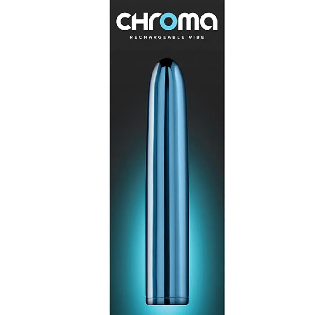 Chroma Insertable Beginner Rechargeable Vibrator - Teal