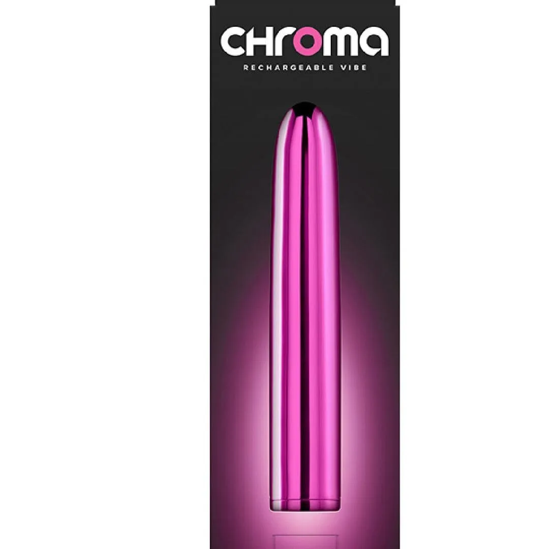 Chroma Insertable Beginner Vibrator - Pink (Rechargeable)