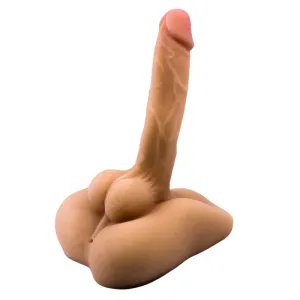 Come Closer 7 Realistic 2 IN 1 | Dildo | Anal Masturbator | Flesh | Dual Density Core