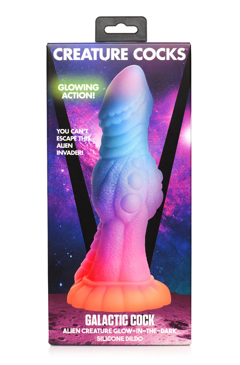 Creature Cocks Glow In The Dark Galactic Alien Dildo
