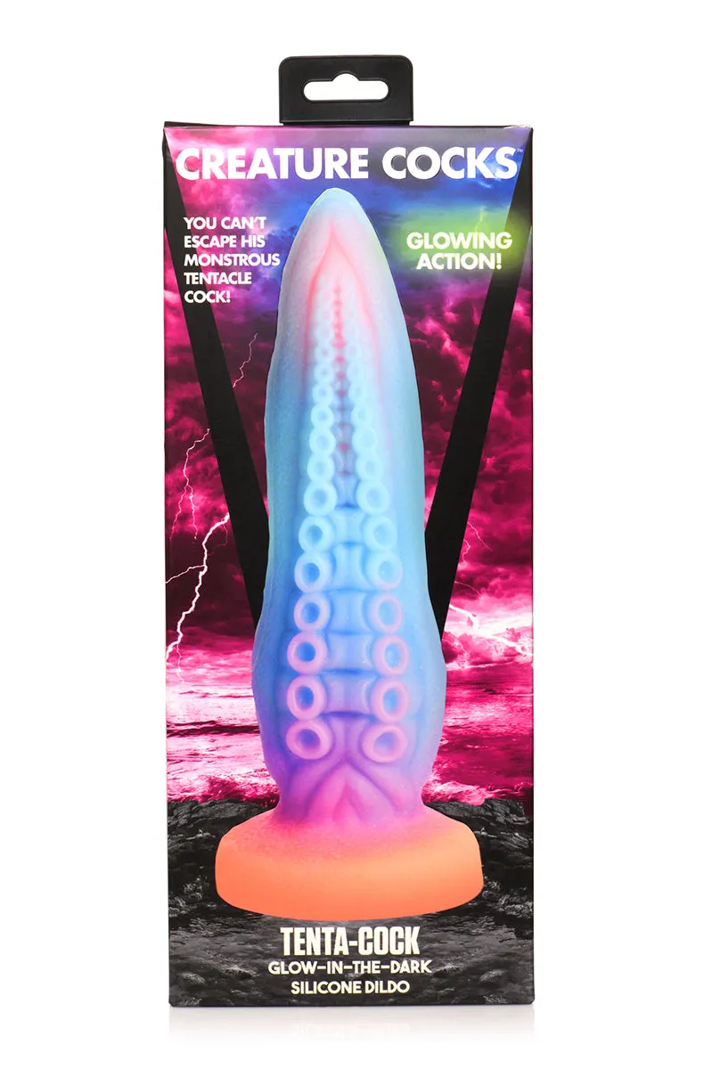 Creature Cocks Glow In The Dark Tentacle Dildo