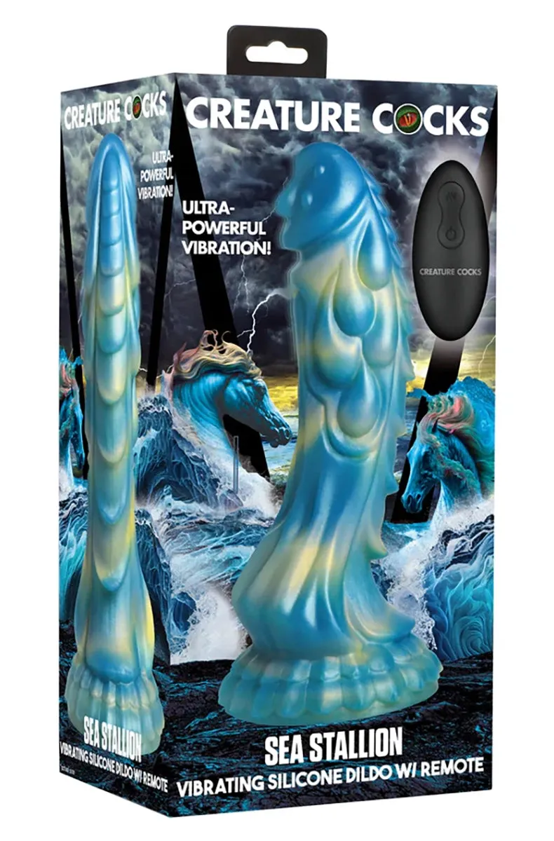 Creature Cocks Sea Stallion Vibrating Silicone Dildo