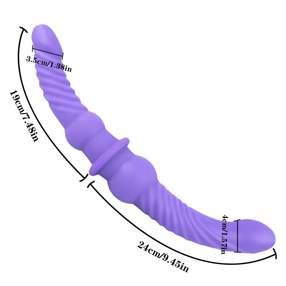 Double End Dildos Anal Plug - Realistic Dildo G Spot Prostate Massager Couple Sex Toys