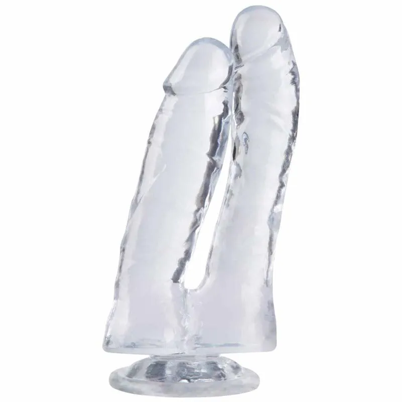 Double Exotic Dilido Suction Cup Butt Plug Women Couple Sex Toys