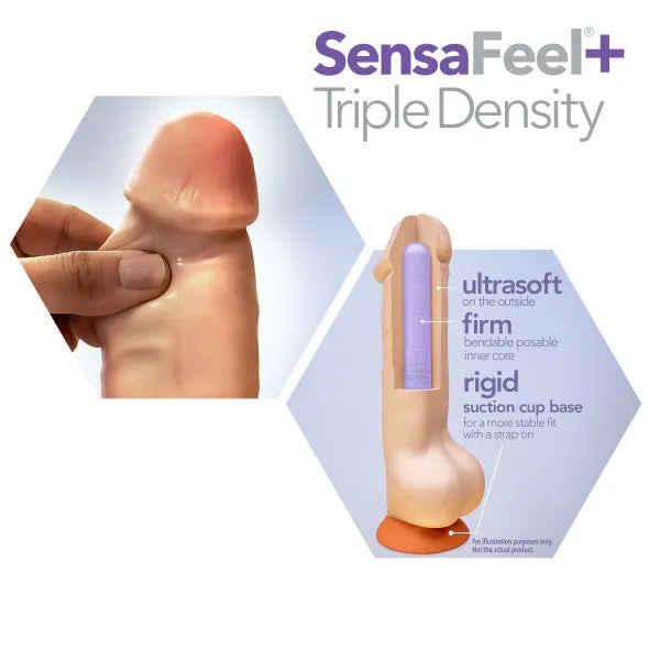 Dr. Skin Girthy Short Thick Dildo - Vanilla