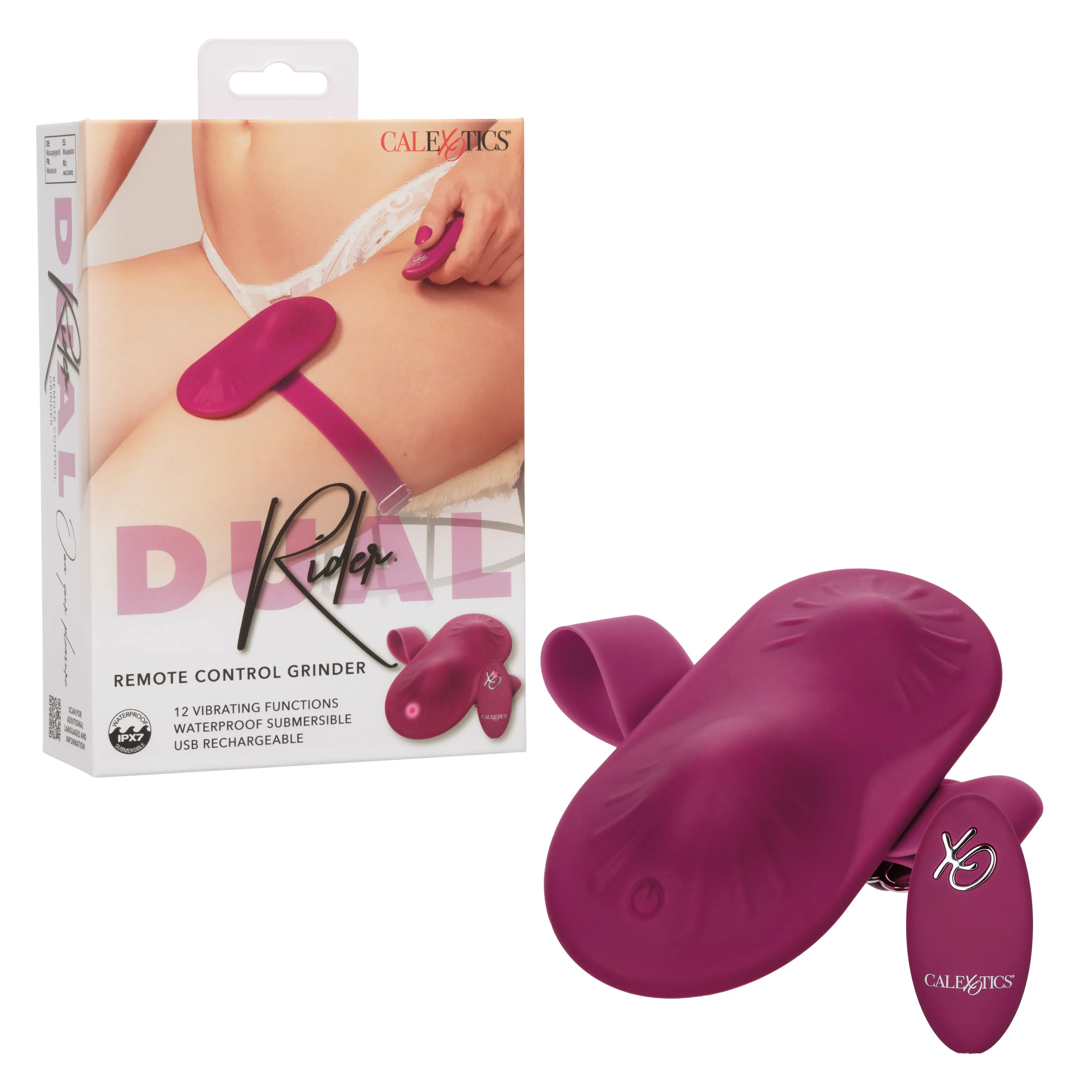 Dual Rider Strap-on Grinding Pad with Remote Control