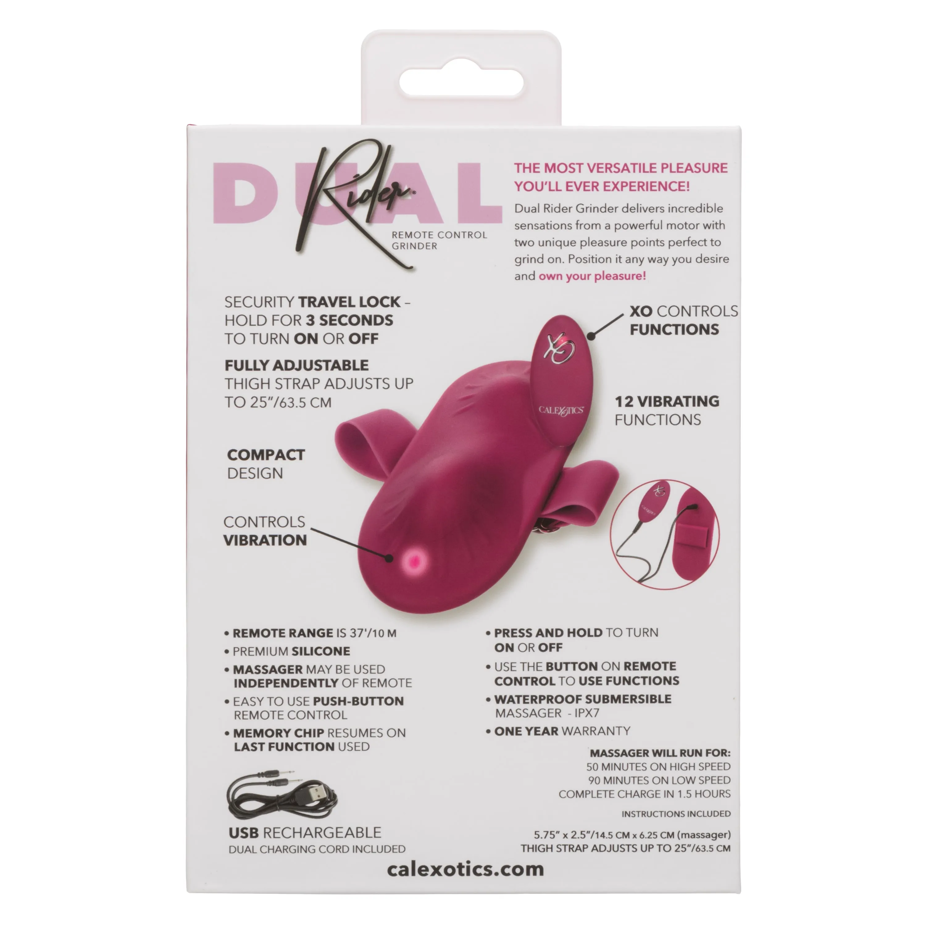 Dual Rider Strap-on Grinding Pad with Remote Control