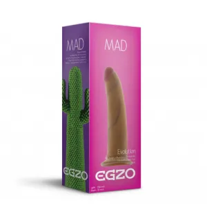 EGZO Cactus Curvy Realistic Dildo 18 cm