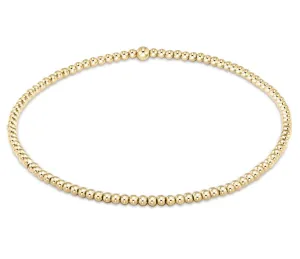 ENewton *eGirl*  2mm Gold Classic Bracelet