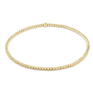 ENewton Extends 2mm Classic Gold Bracelet