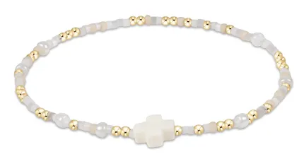 ENewton *Extends* Call Me On My Shellphone Hope Unwritten Signature Cross Bracelet