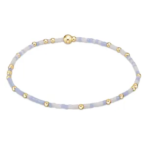 ENewton Game Day Light Blue/White Hope Unwritten Bracelet
