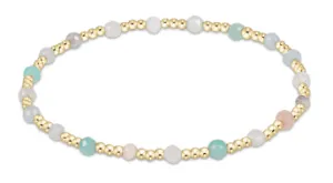 ENewton Hot Mess 3mm Sincerity Gemstone Gold Bracelet