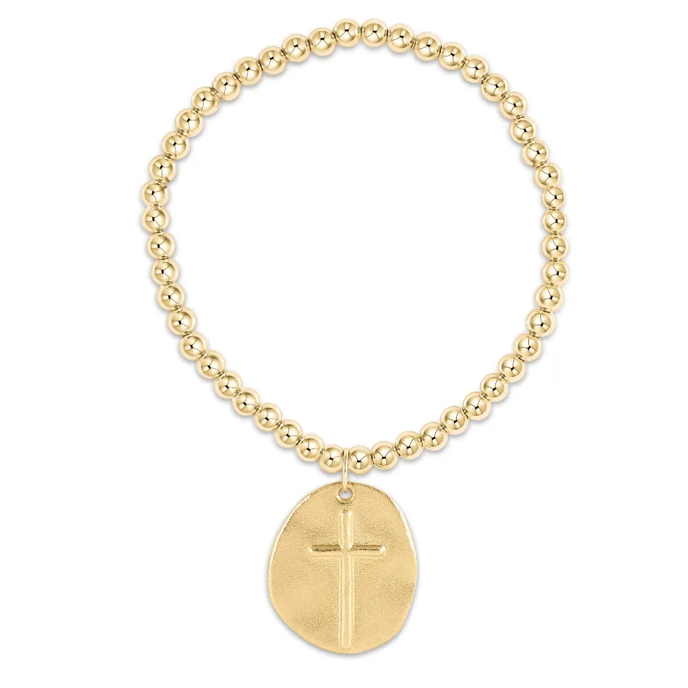 ENewton Inspire Gold Charm 4mm Bracelet