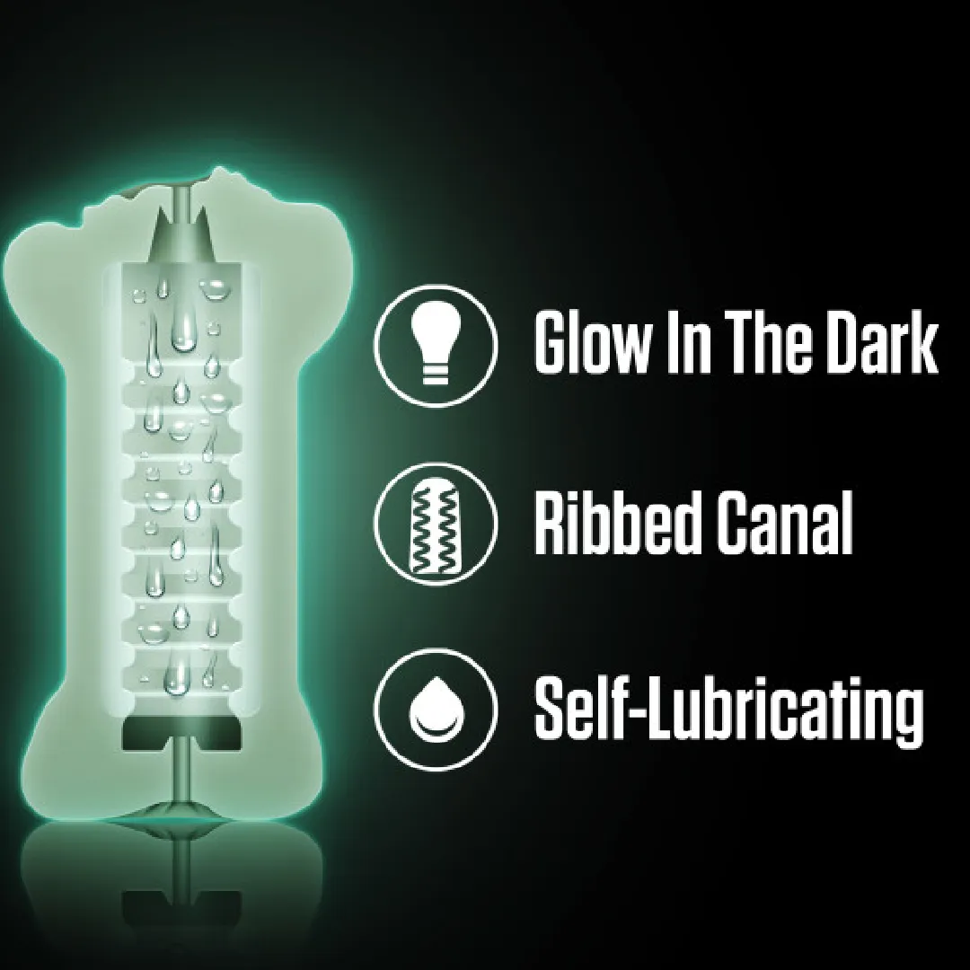 EnLust Tasha Soft and Wet Glow in the Dark Double Ended Stroker