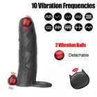 Eros Cock Sleeve  | 10 Modes Vibration |  Wireless Remote Control | Multiple Stimulation