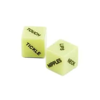 Erotic Glow In The Dark Dice